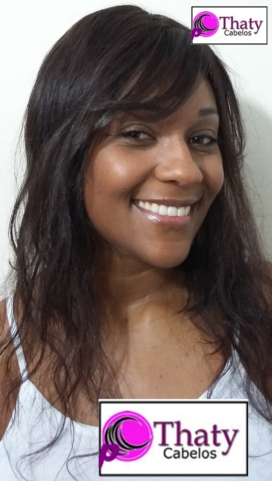 Prótese ondulada com franja lateral-9878